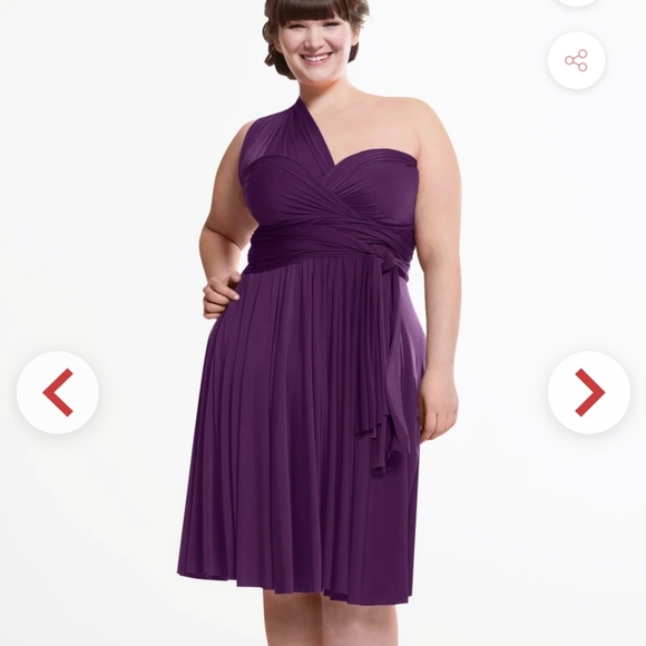 Henkaa Sakura Midi Convertible Infinity Dress - Picture 5 of 6